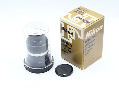 Nikon Micro-Nikkor-P Auto 55mm f/3.5 Objectif N°662337 + Bague M2 - Bel état !!