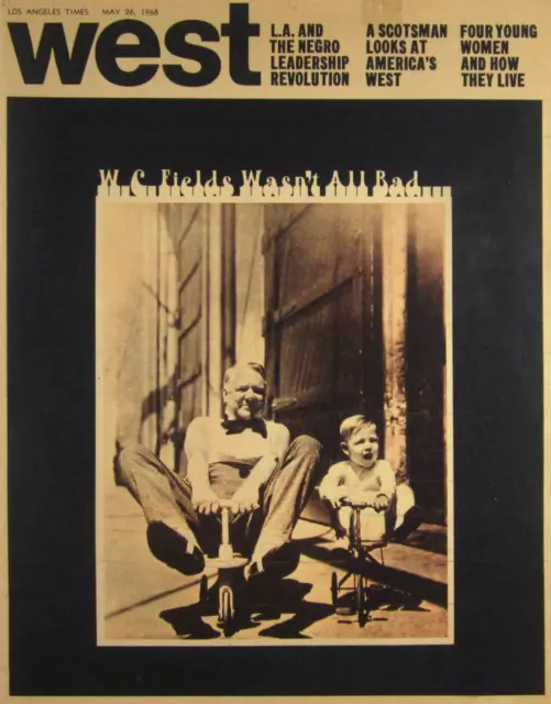 Civil Rights Los Angeles Times Riot Report WC Fields Womens Lib RFK May 1968