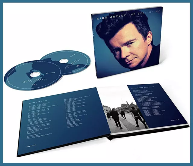 Rick Astley "best of me" Deluxe Edition Casebound 2CD NEU Album 2019