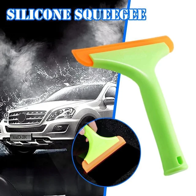 Nuovo Squeegee Acqua Squeegee Impugnatura Lunga Super Flessibile Silicone Squeegee J4U1
