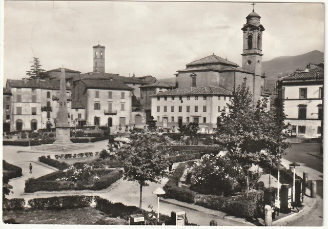 Castel Del Piano Sull'amiata - Grosseto - Piazza Garibaldi - Viagg. -2668-