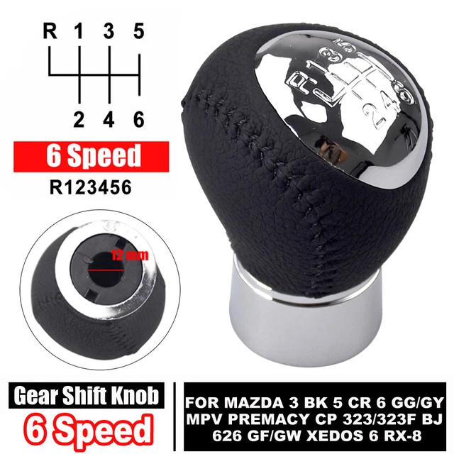 Shift 2 Rx 8 MANUAL CAR GEAR Lever For Mazda 3 BK/RX-8 2003 2004 2005-2008 6 Speed ...