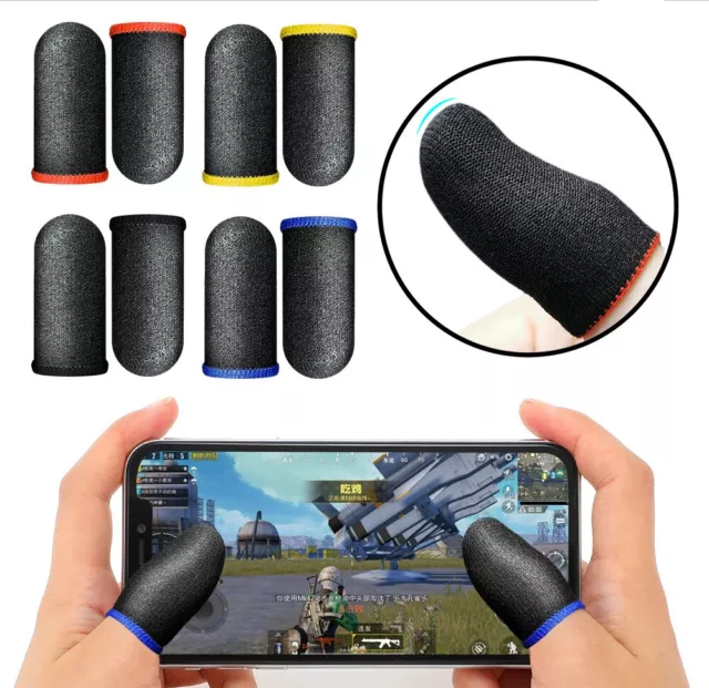 Thumb Finger Sleeve Mobile Game Touch Screen Gaming Gloves, FORTNITE PUBG ROBLOX