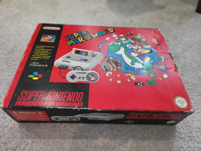 Pack snes mario world super nintendo protection crystal 2