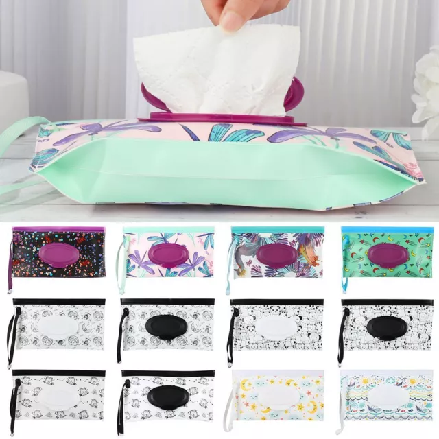 Carrying Case Cosmetic Pouch Stroller Accessories Tissue Box Wet Wipes Bag