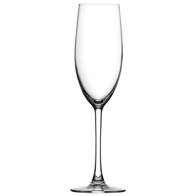 Box of 12 Utopia Crystal Reserva Flute Wine Bar Glass Glassware 8.5oz (240ml)