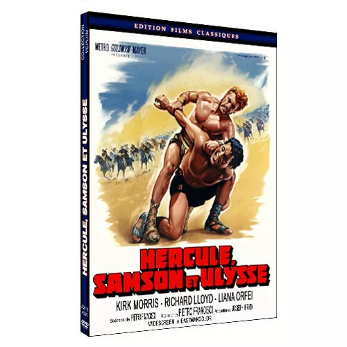 HERCULE, SAMSON ET ULYSSE avec Kirk Morris DVD VF