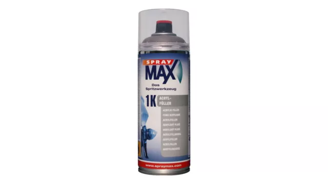 Spray Max - 1K Acrylfüller mittelgrau Spray (400ml)