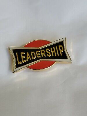 Leadership Lapel Hat Jacket Pin Accolades Award