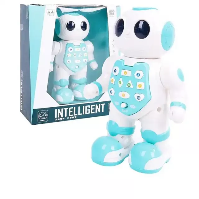 Robot Learning Machine Toy B/O Mini Cartoon Robot educational electric toy