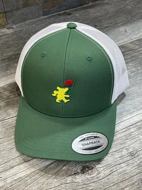 Grateful Dead Dancing Bear Masters Flag Green/White SnapBack