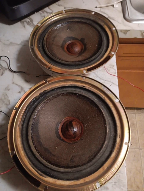 KLH MODEL SEVENTEEN Woofers Drivers Tested Good PicClick CA