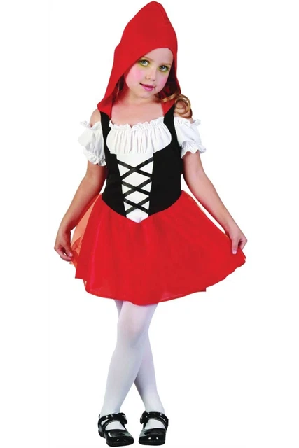 Rubies Costume Cappuccetto Rosso Da Bambina Carnevale