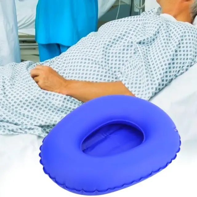 Padella da letto medica gonfiabile per anziani - orinatoio anti mal di letto - portatile