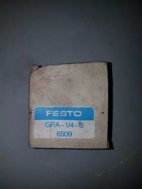 Festo 6509 GR-1/4-B Drosselrückschlag Ventil