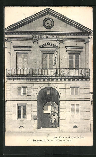 CPA Breteuil, Hotel de Ville