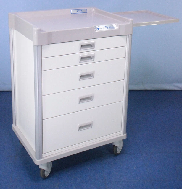 LogiQuip QT Procedure Cart Medical Treatment Cart Crash Cart Supply Cart