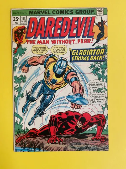 Daredevil #113  1St Appearance Of The Deathstalker (Cameo)