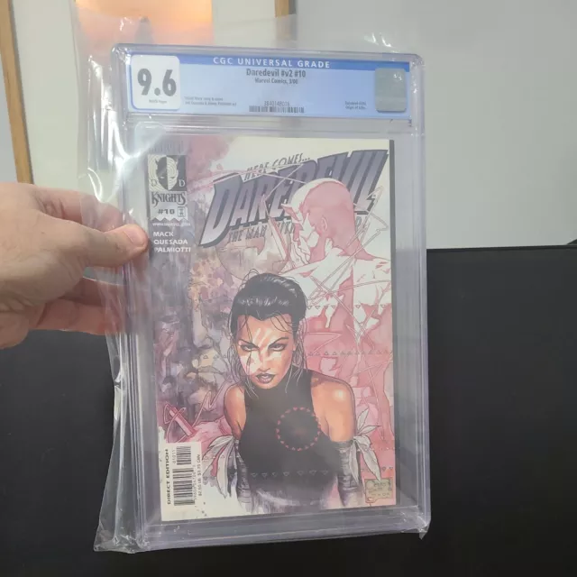 Daredevil #10 CGC 9.6 1st Echo Cover and Origin David Mack 2000 Hawkeye Disney+
