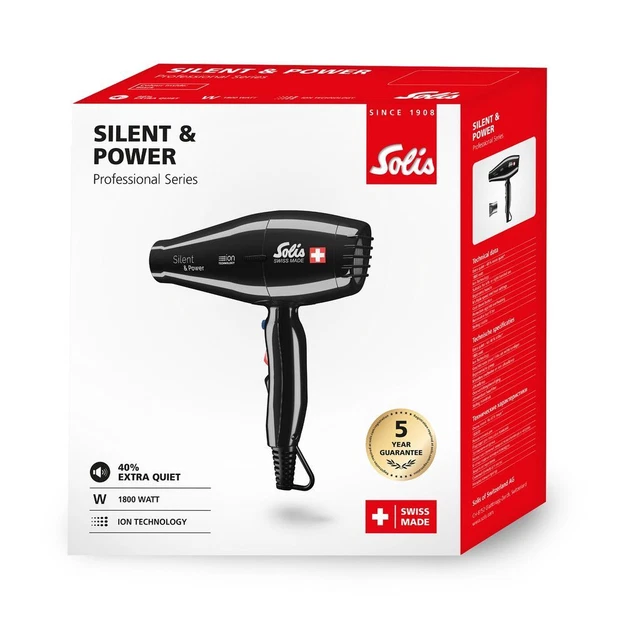 Solis Silent & Power 1800W Zwart