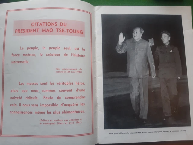 Cina in costruzione. 6° anno n. 5. Mensile, maggio 1968 estremamente raro! 3