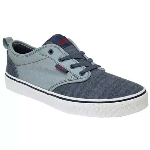 SCARPE VANS ATWOOD Slip On Chambray Blues Tg 37 38 39 EUR 29