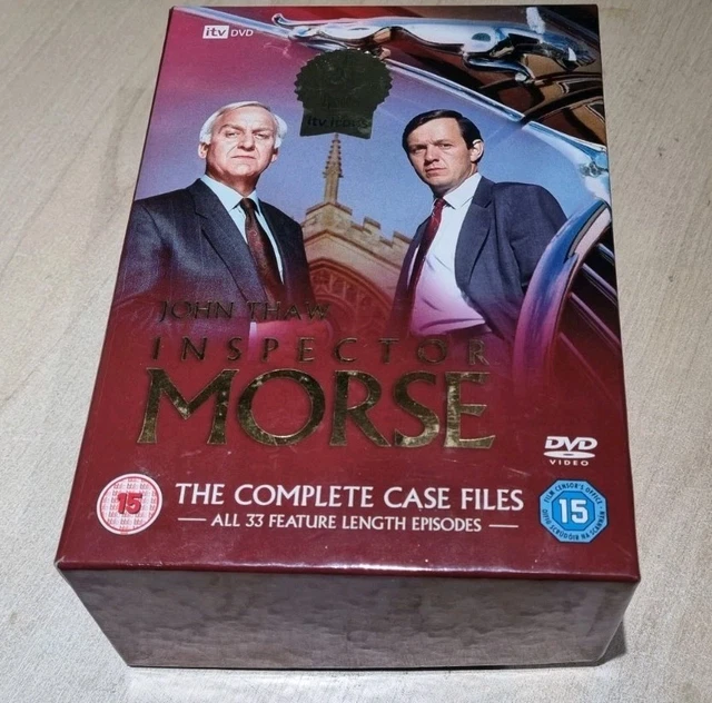 (未使用･未開封品)　Inspector Morse The Complete Case Files(33 Episodes) ar3p5n1 BBC Warner Inspector Morse: Complete Series Drama Box Set (DVD