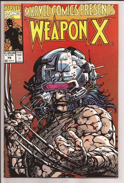 Marvel Comics Presents #79 VF/NM 9.0 White Pages (1988 1st Series)