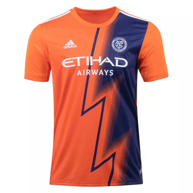 adidas New York City FC Away Football Shirt 22/23 Adults New H47850 Size M