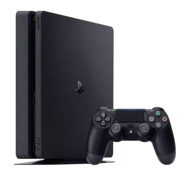 PS4 Slim 500GB Console Sony PlayStation 4 New Model with FIFA 18 BLACK BRAND NEW