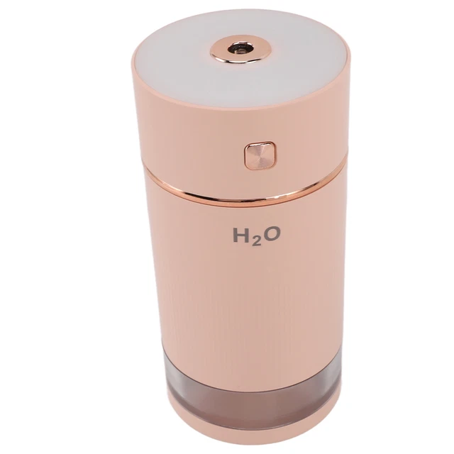 (Pink)2 In 1 Aromatherapy Humidifier 2 In 1 Colorful Night Light Humidifier