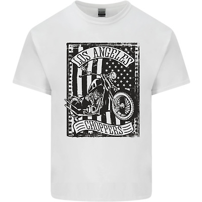 LA Choppers Motorcycle Motorbike Biker Mens Cotton T-Shirt Tee Top