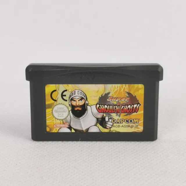 Super Ghouls'N Ghosts Nintendo Gameboy Advance GBA Cartridge PAL