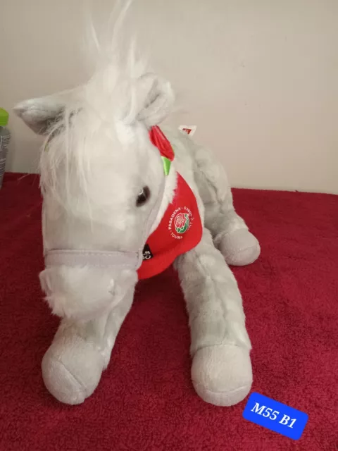 2013 Shamrock Legendary Wells Fargo Limited Edition Plush Gray Stagecoach Pony