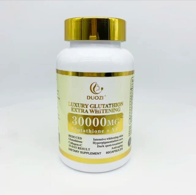Complément Alimentaire Glutathione + Vitamine C + Collagène - 2 Boîtes, Super Blanchissant, Neuf