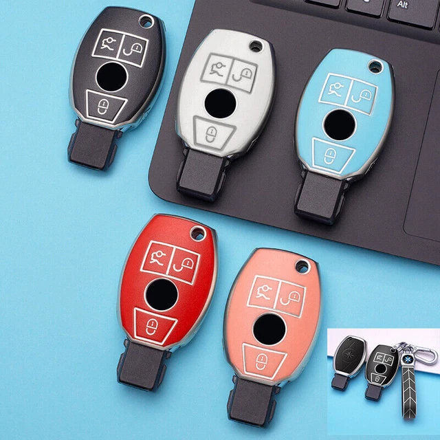 TPU Frosting Car Key Case Cover For Mercedes Benz S E Class C200L A180 GLA GLC
