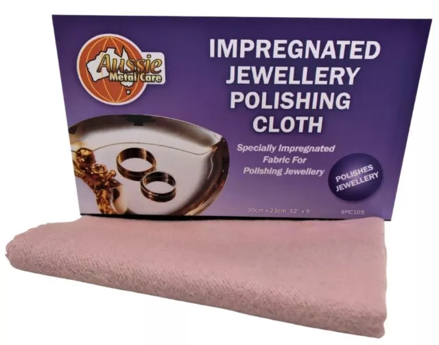 AMC Reusable Impregnated Jewellery Polishing & Cleaning Cloth Single Pack