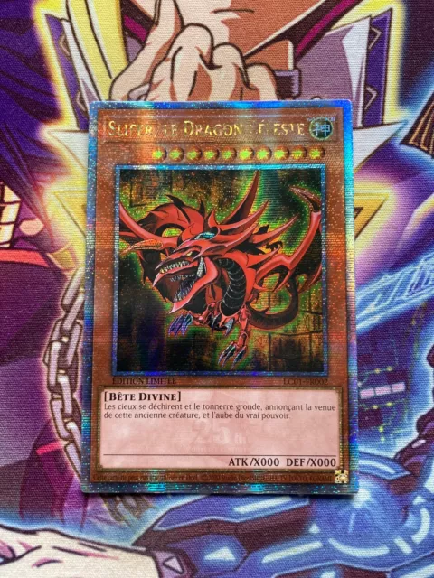 Yu-Gi-Oh! Slifer Le Dragon Céleste LC01-FR002 / Quarter Century Secret Rare 25th