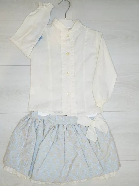 Girls Skirt & blouse set age 10 years spanish romany