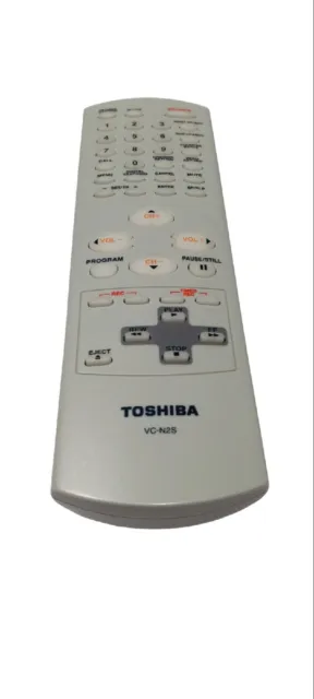 Genuine Toshiba VC-N2S TV/VCR Combo Remote, Tested Working