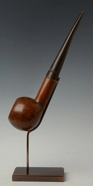 20th Century, Rare and Large Antique Burmese Wooden Pipe 7