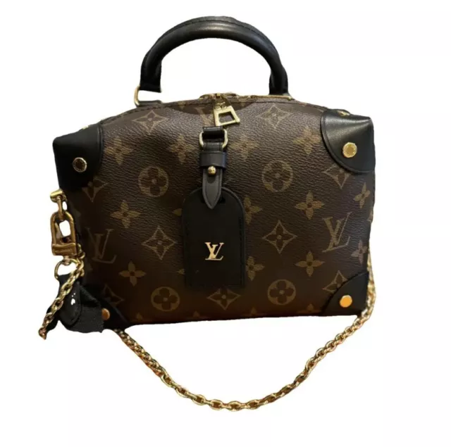 Louis Vuitton Petite Malle Souple Brown Crossbody Bag