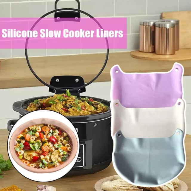 Slow Cooker Liners Fit Crock-Pot 6-8 Quart Slow Cooker Divider