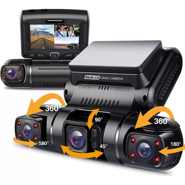 Caméra De Tableau De Bord De Voiture, 1080P DC12-24V Caméra D