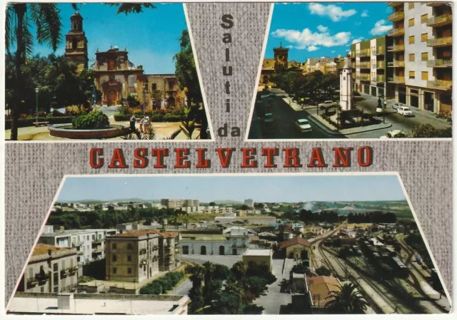 Castelvetrano - Trapani - Saluti Da - Vedutine - Viagg. 1971 -1661-