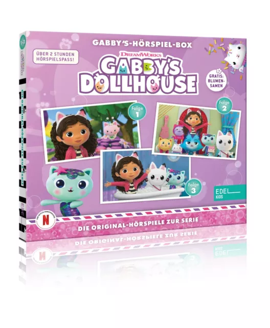 Gabby'S Dollhou Gabby`s Dollhouse - Hörspiel-Box (Folge 1-3) - Die Original (CD)