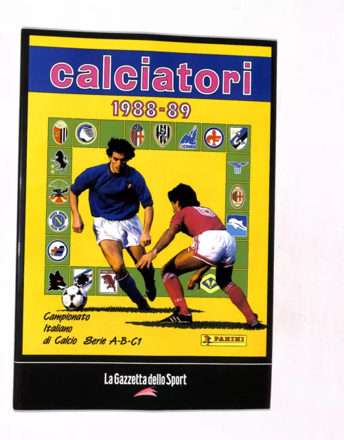 EBOND La Gazzetta dello Sport Figurine Calciatori 1988/89 Libro LI018653