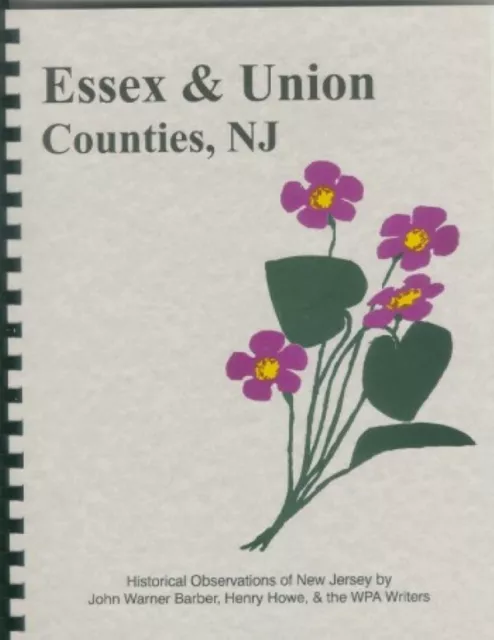 NJ ESSEX/UNION County Illustrated History ELIZABETH~NEWARK~ORANGE New Jersey