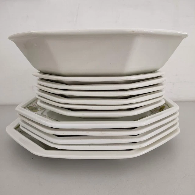 Set 12 Piatti in Ceramica Tiffany Collection