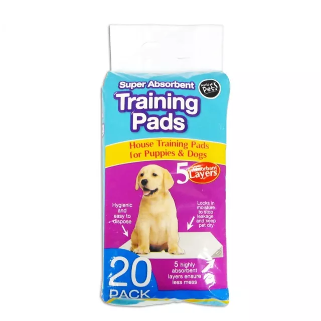 Puppy House Training Pads for Dogs Super Absorbent Premium Stock 60x45cm